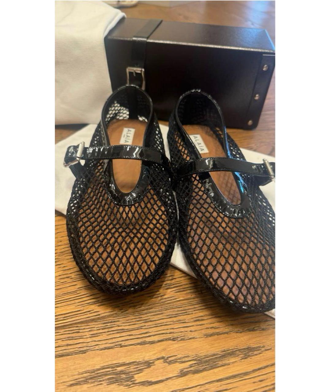 ALAIA Черные балетки, фото 2