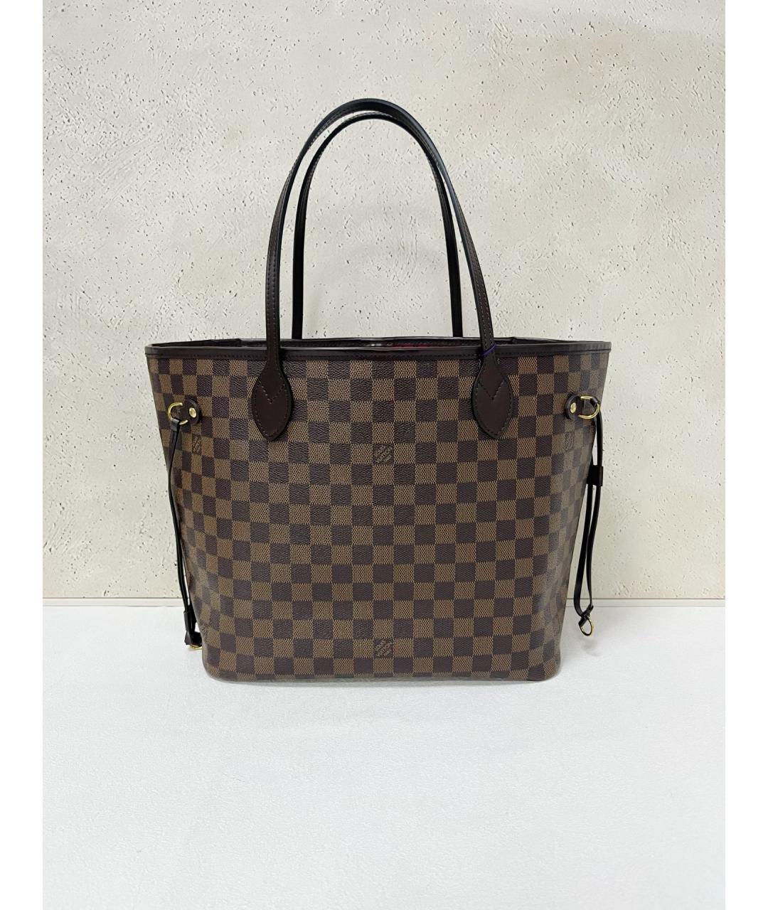 LOUIS VUITTON Коричневая сумка тоут, фото 7