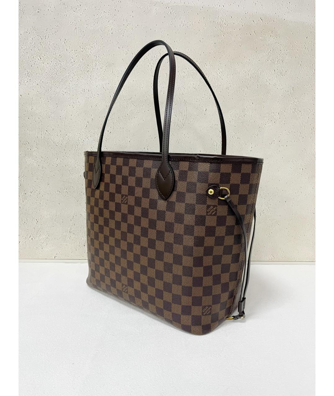 LOUIS VUITTON Коричневая сумка тоут, фото 3