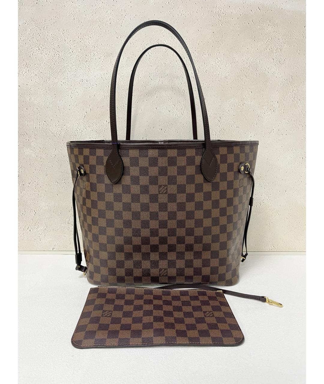 LOUIS VUITTON Коричневая сумка тоут, фото 2