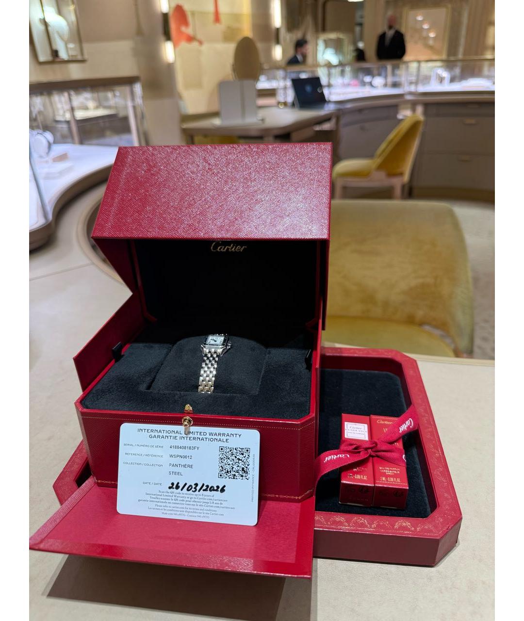 CARTIER Серебряные часы, фото 4