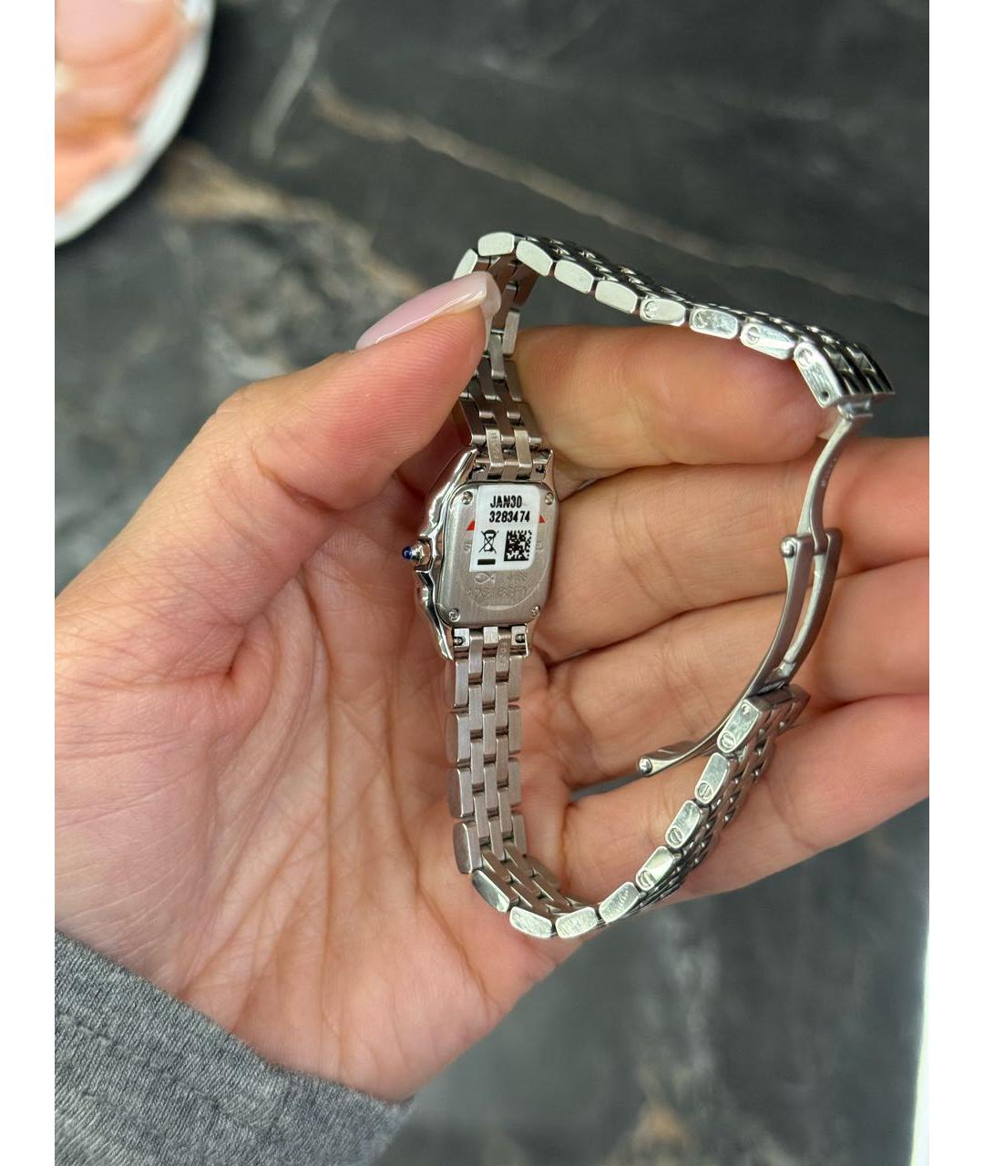 CARTIER Серебряные часы, фото 3