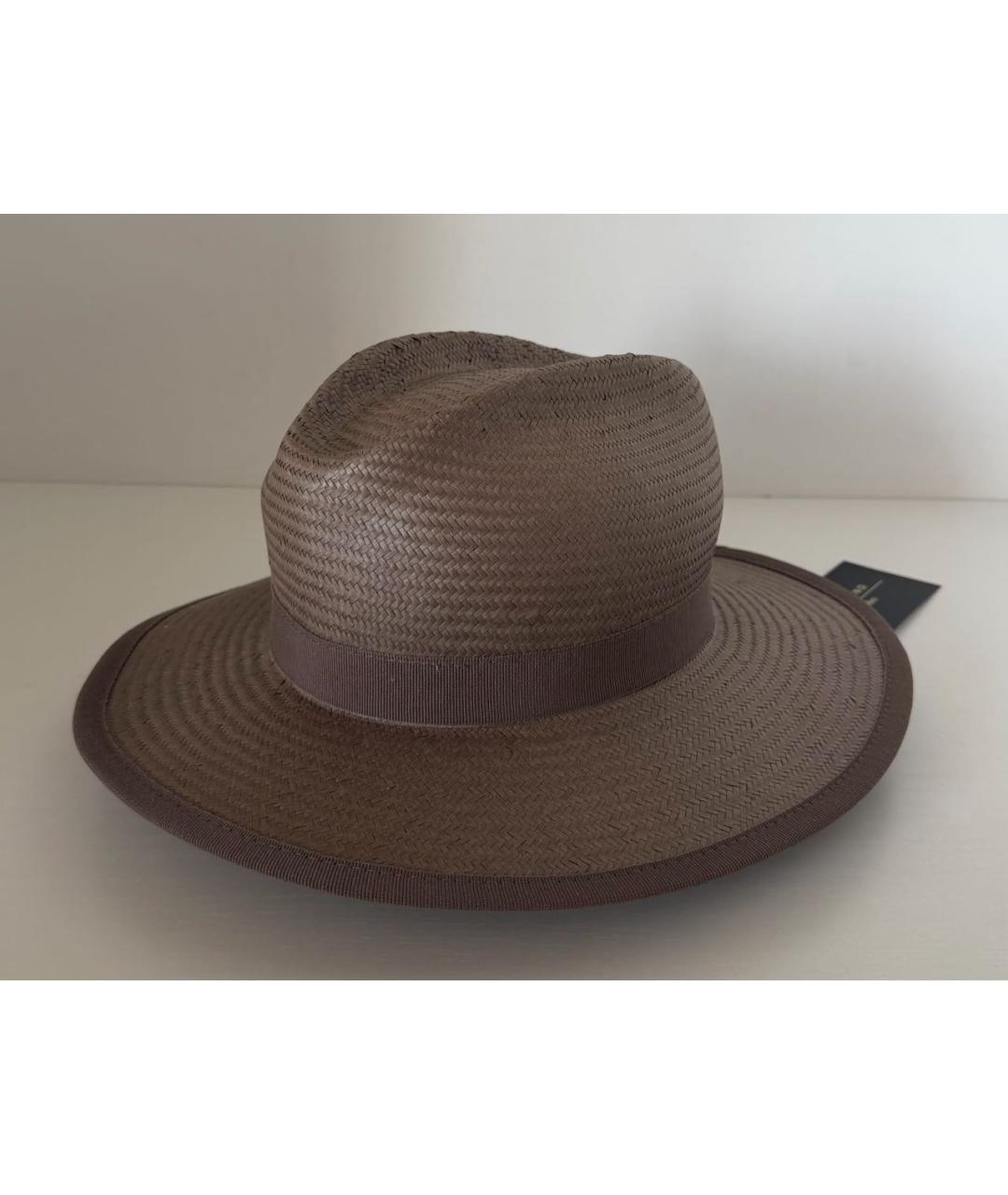 WEEKEND MAX MARA Бежевая шляпа, фото 2