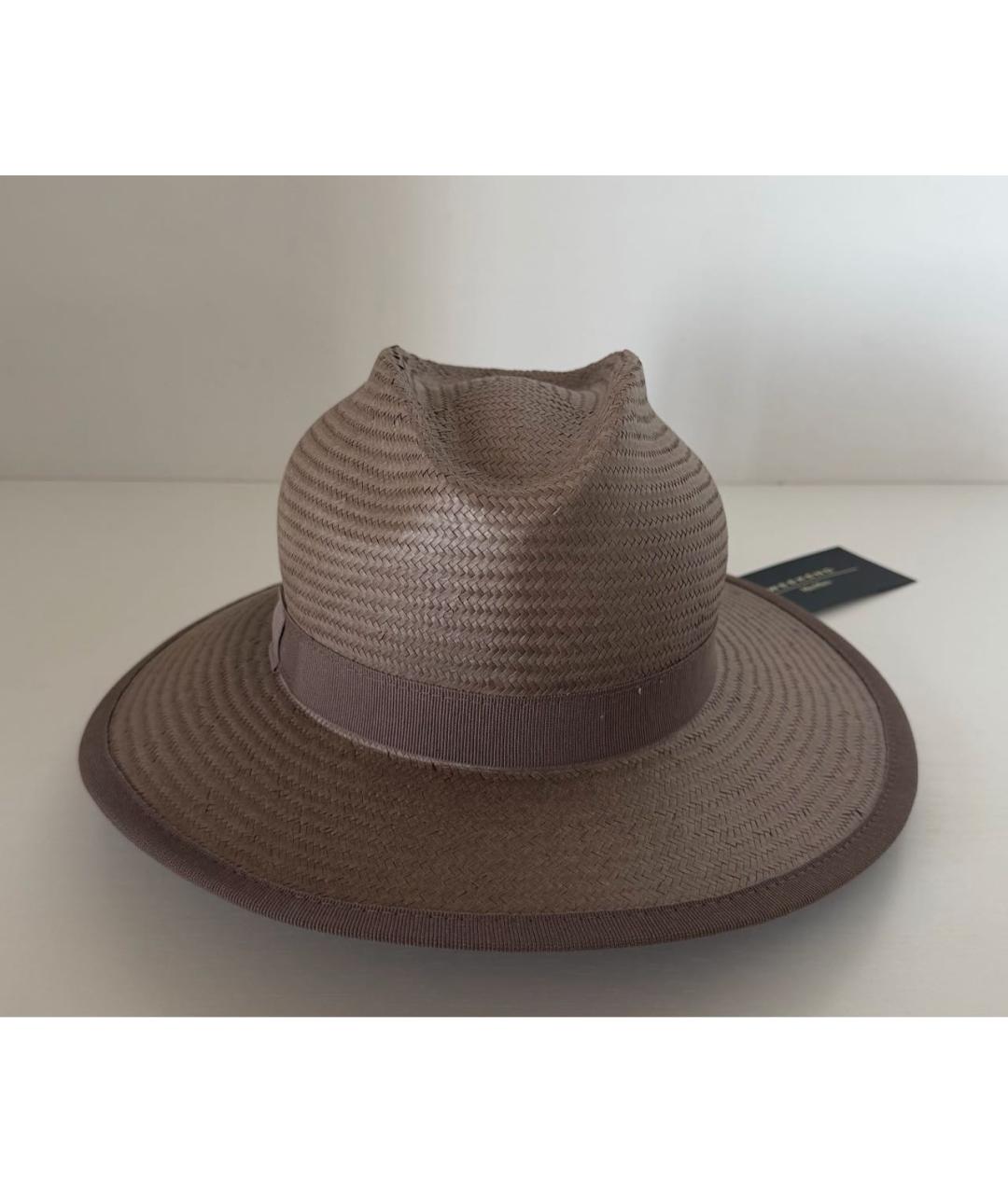 WEEKEND MAX MARA Бежевая шляпа, фото 3