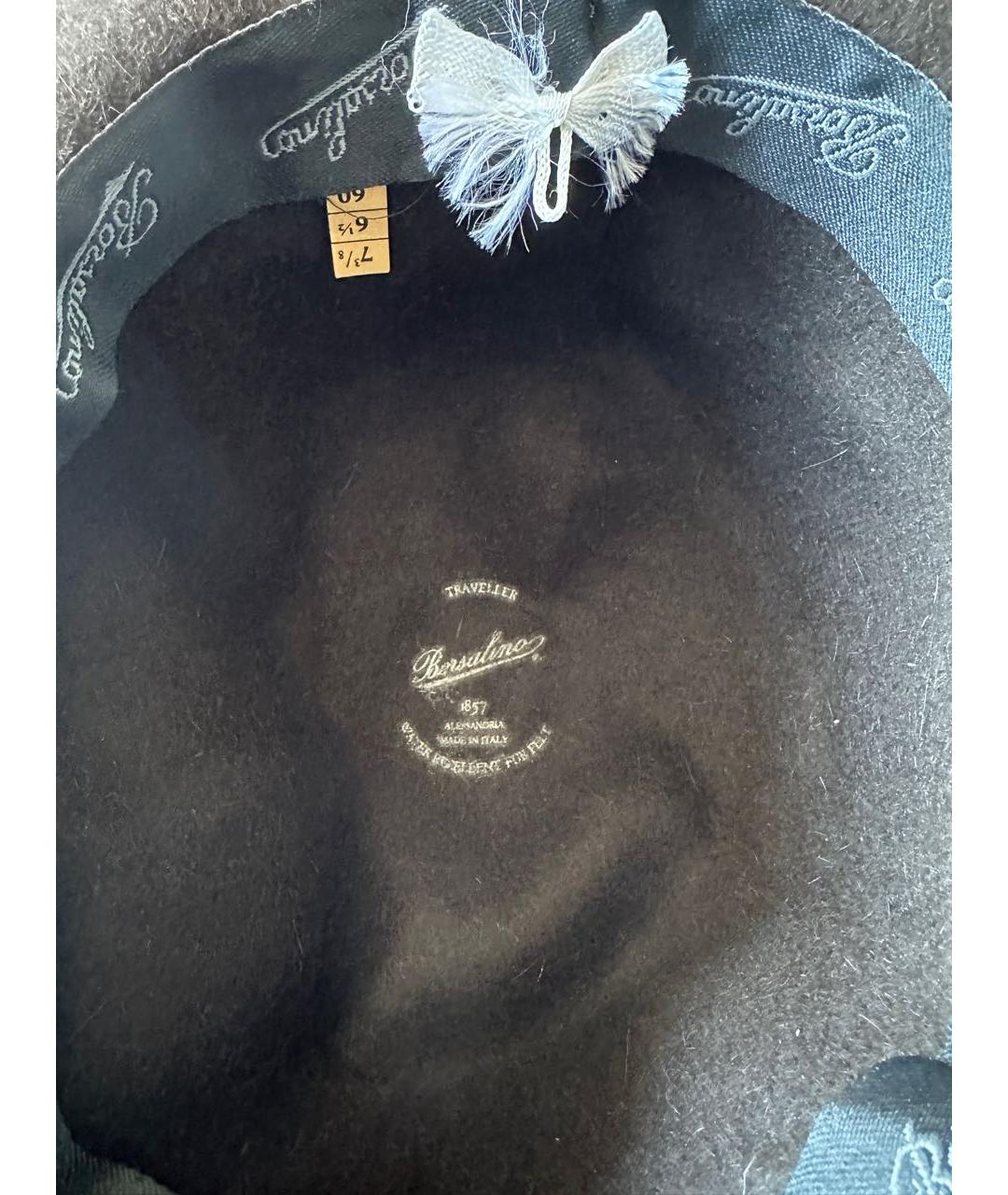 BORSALINO Коричневая шляпа, фото 5