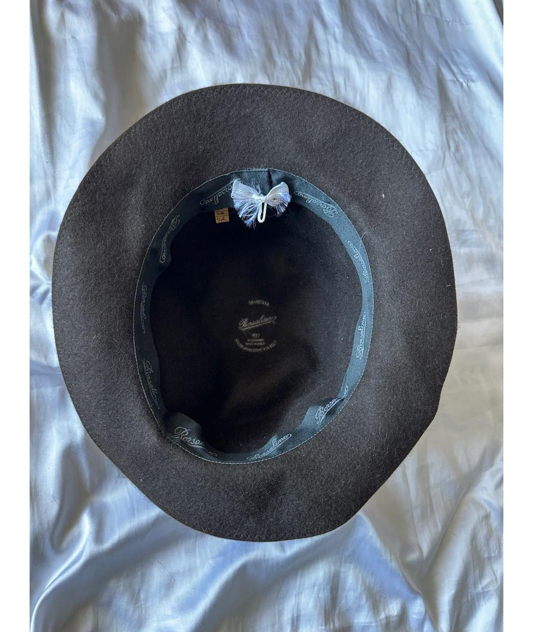 BORSALINO Коричневая шляпа, фото 7