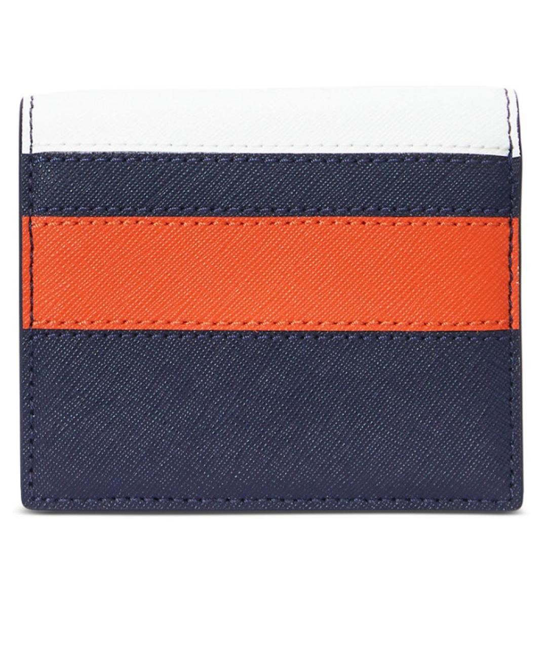 RALPH LAUREN Синий кожаный кошелек, фото 5