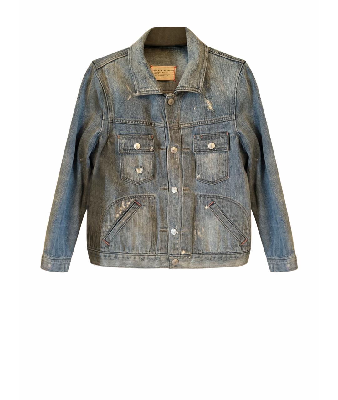 MARC BY MARC JACOBS Голубая хлопковая куртка, фото 1