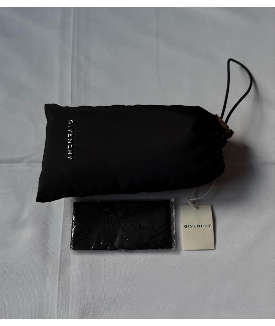 GIVENCHY Черные пластиковые солнцезащитные очки, фото 5