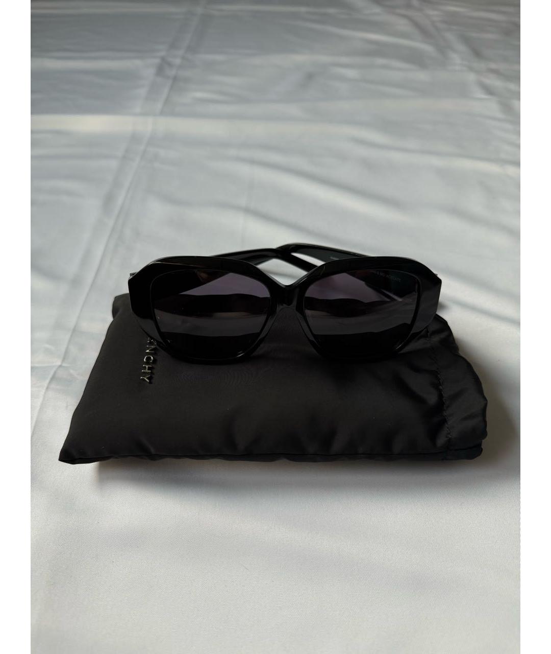 GIVENCHY Черные пластиковые солнцезащитные очки, фото 2
