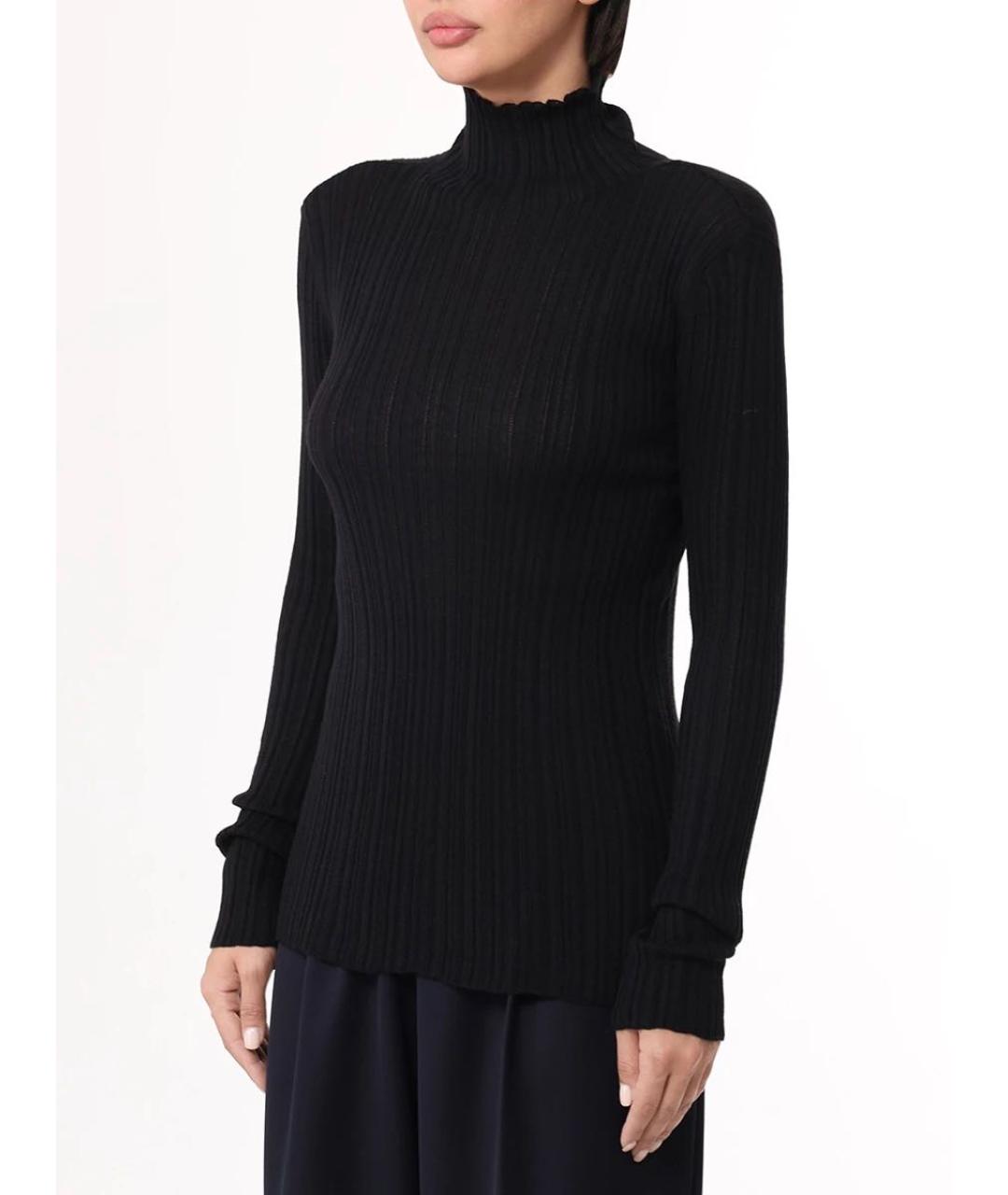 AGNONA Черный кашемировый джемпер / свитер, фото 2