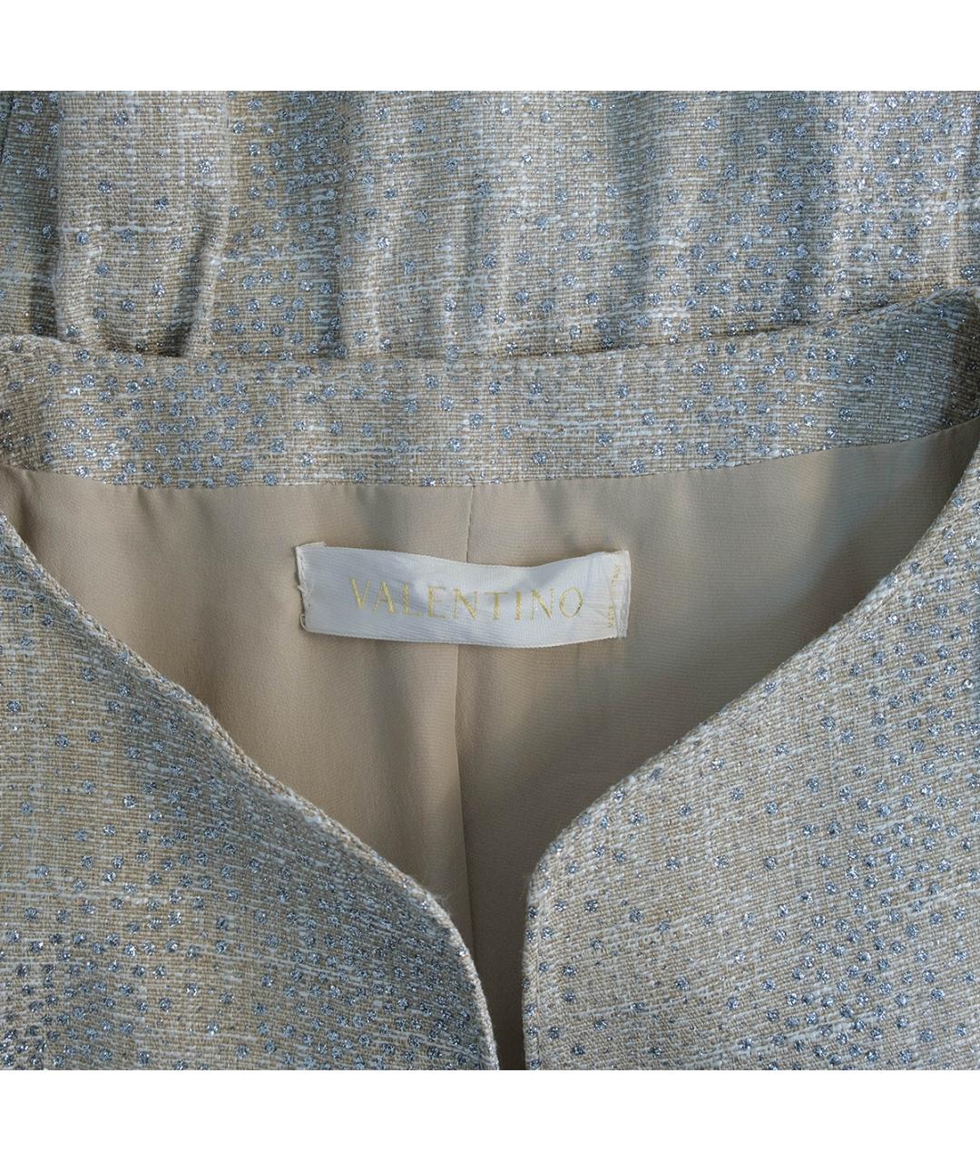 VALENTINO Бежевый жакет/пиджак, фото 3