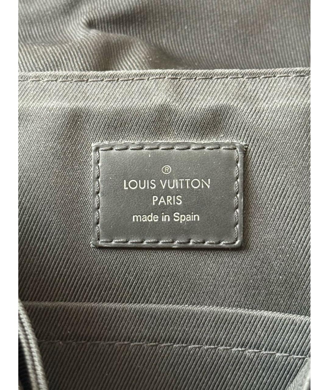 LOUIS VUITTON Черная сумка на плечо, фото 7