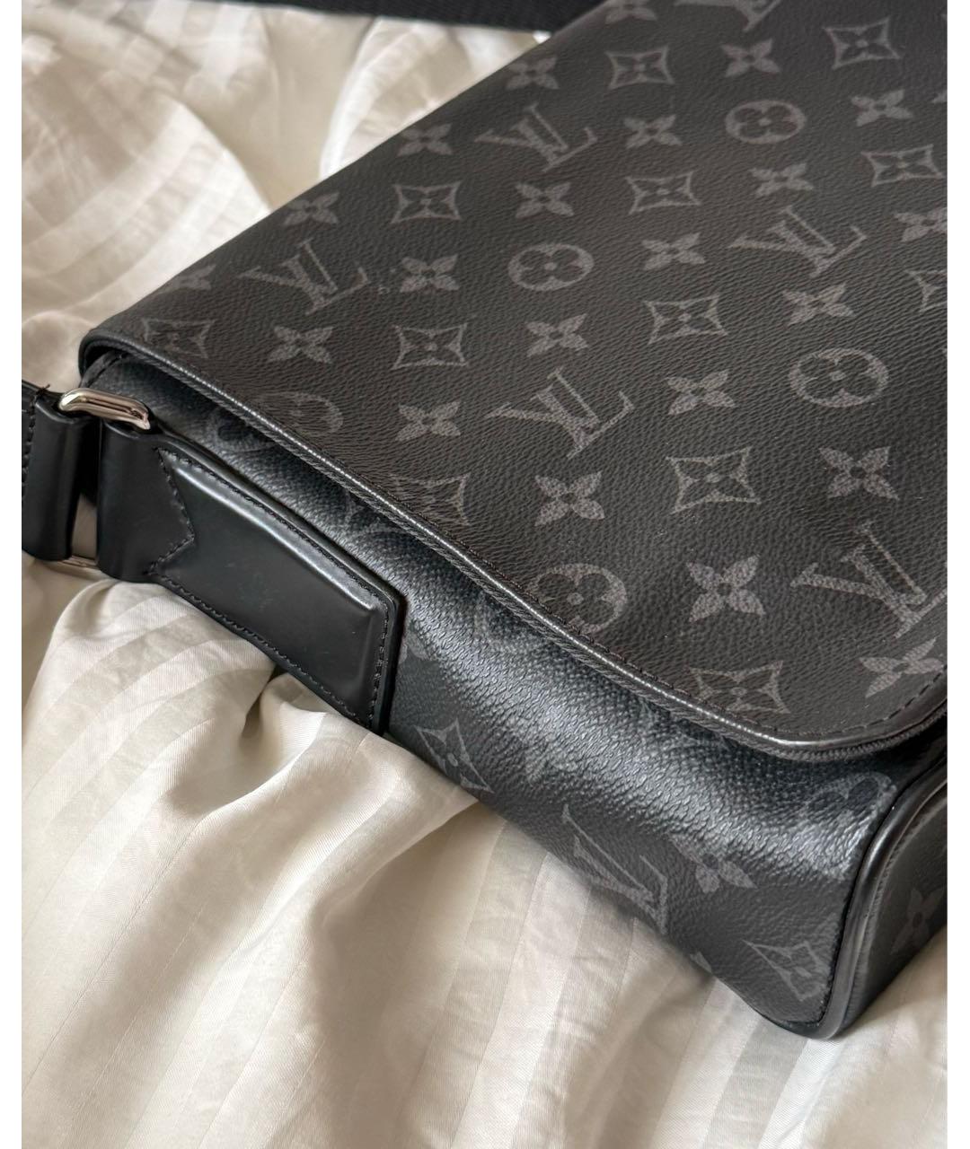 LOUIS VUITTON Черная сумка на плечо, фото 4