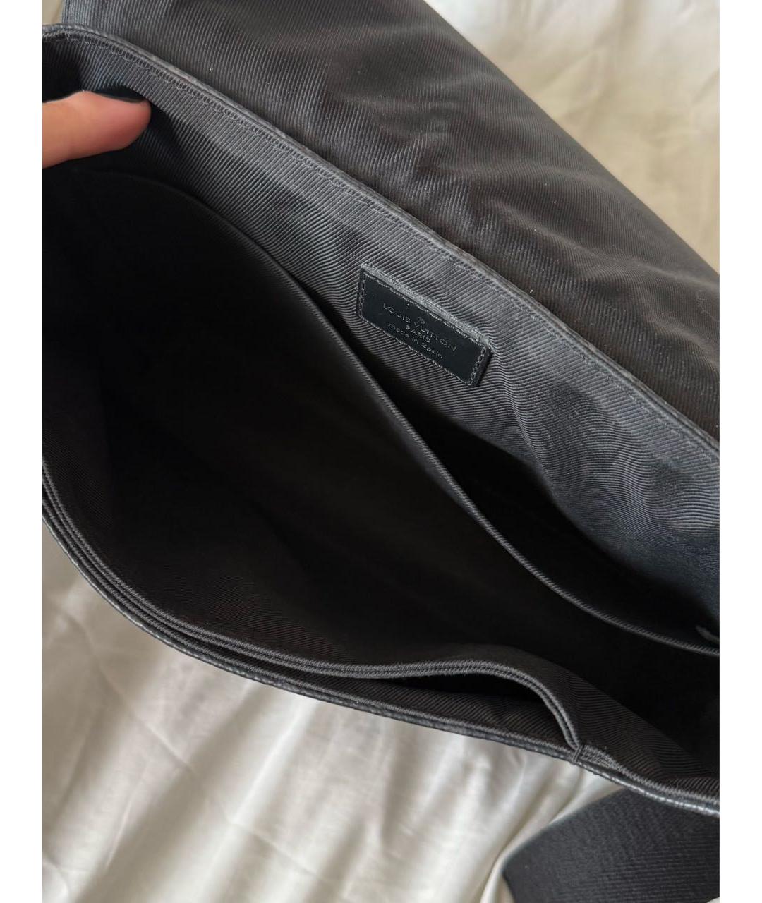 LOUIS VUITTON Черная сумка на плечо, фото 6