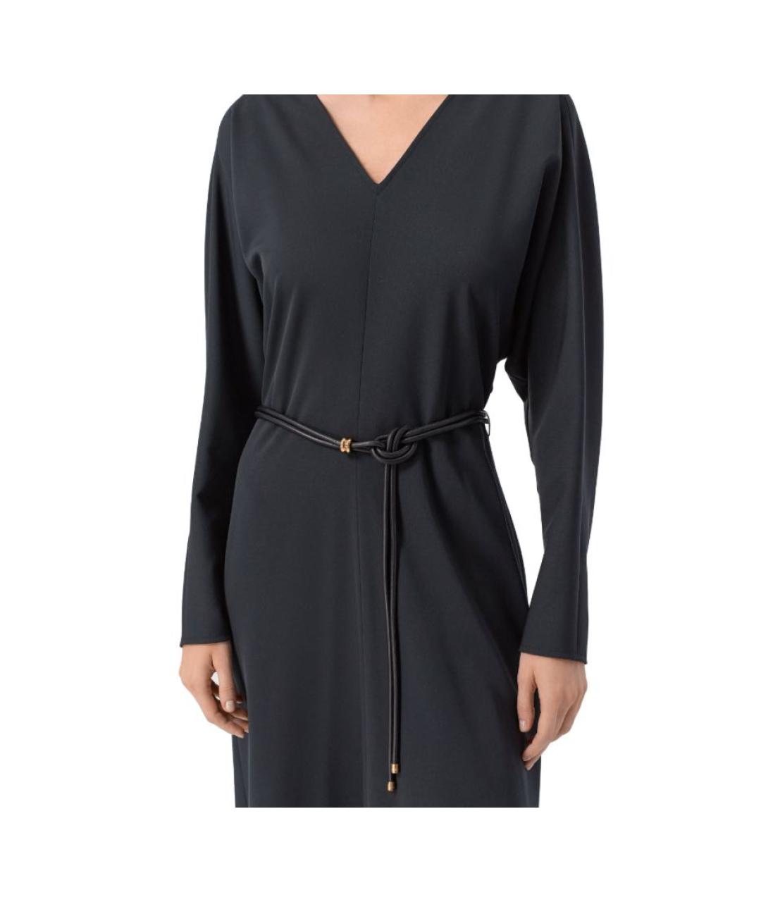 AGNONA Коричневый кожаный ремень, фото 3