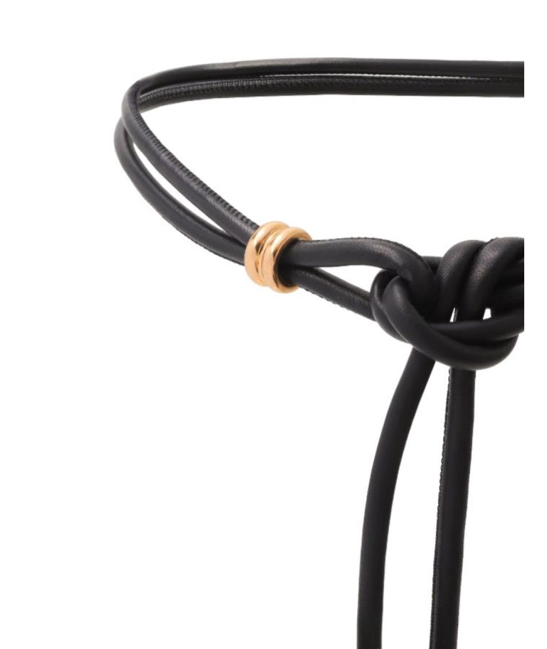 AGNONA Коричневый кожаный ремень, фото 2