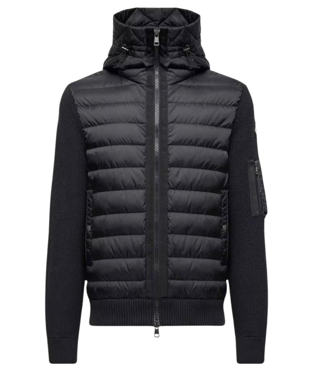 MONCLER Черная куртка, фото 1