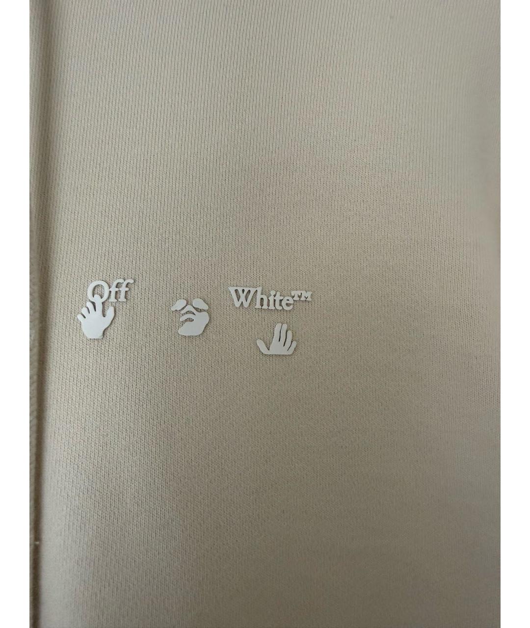 OFF-WHITE Бежевый хлопковый спортивные костюмы, фото 5