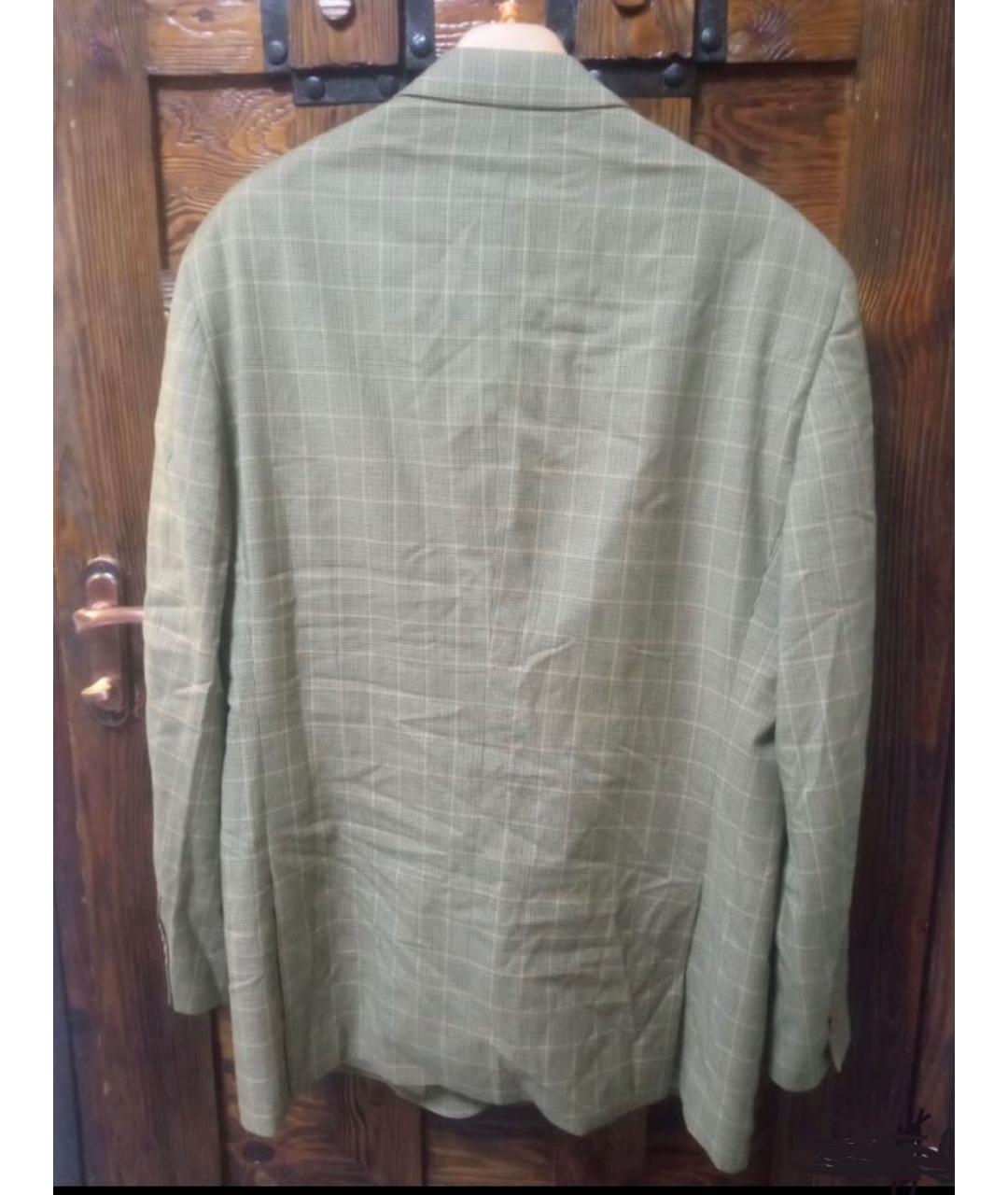 ALEXANDER MCQUEEN Бежевый шерстяной пиджак, фото 2