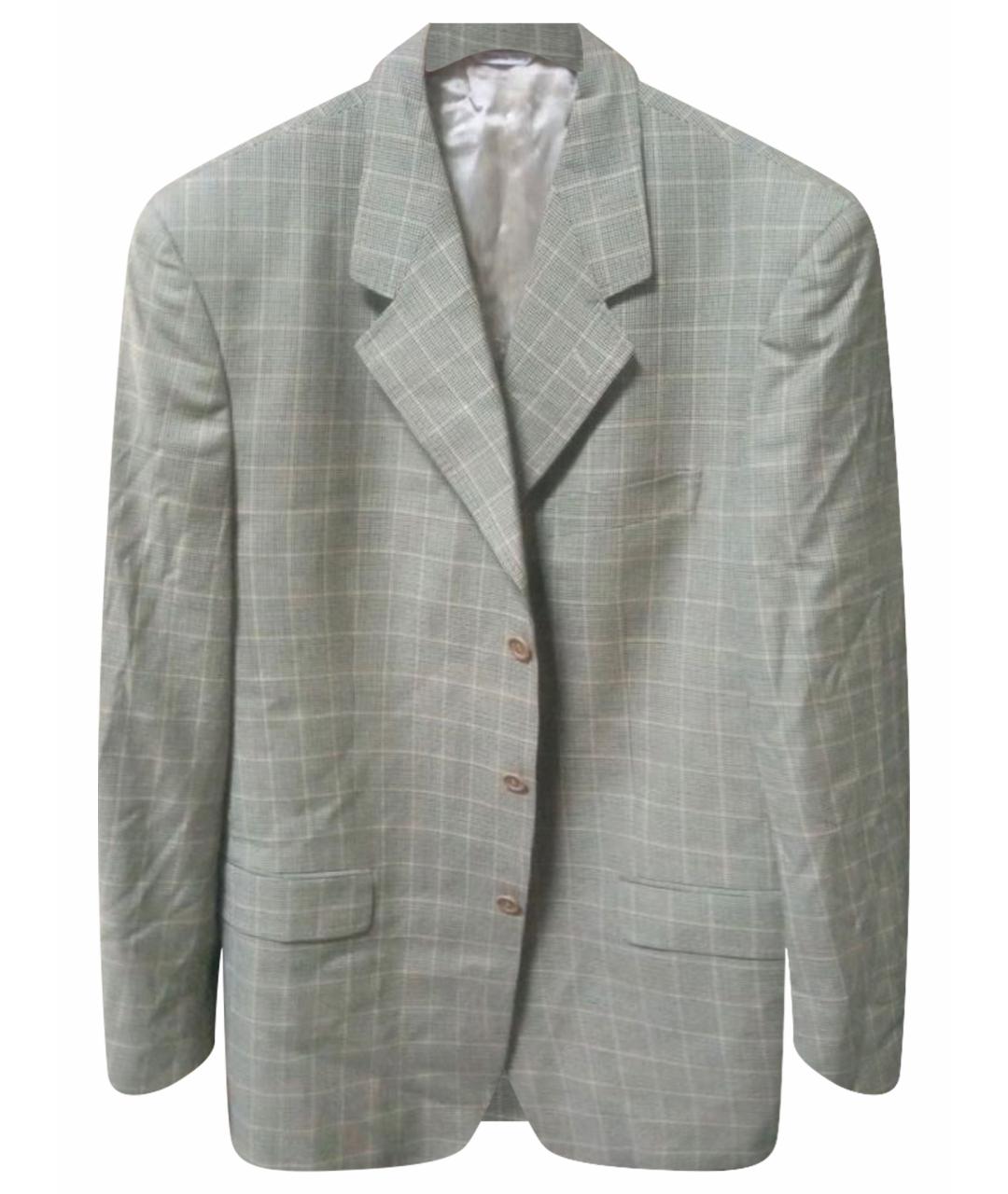 ALEXANDER MCQUEEN Бежевый шерстяной пиджак, фото 1