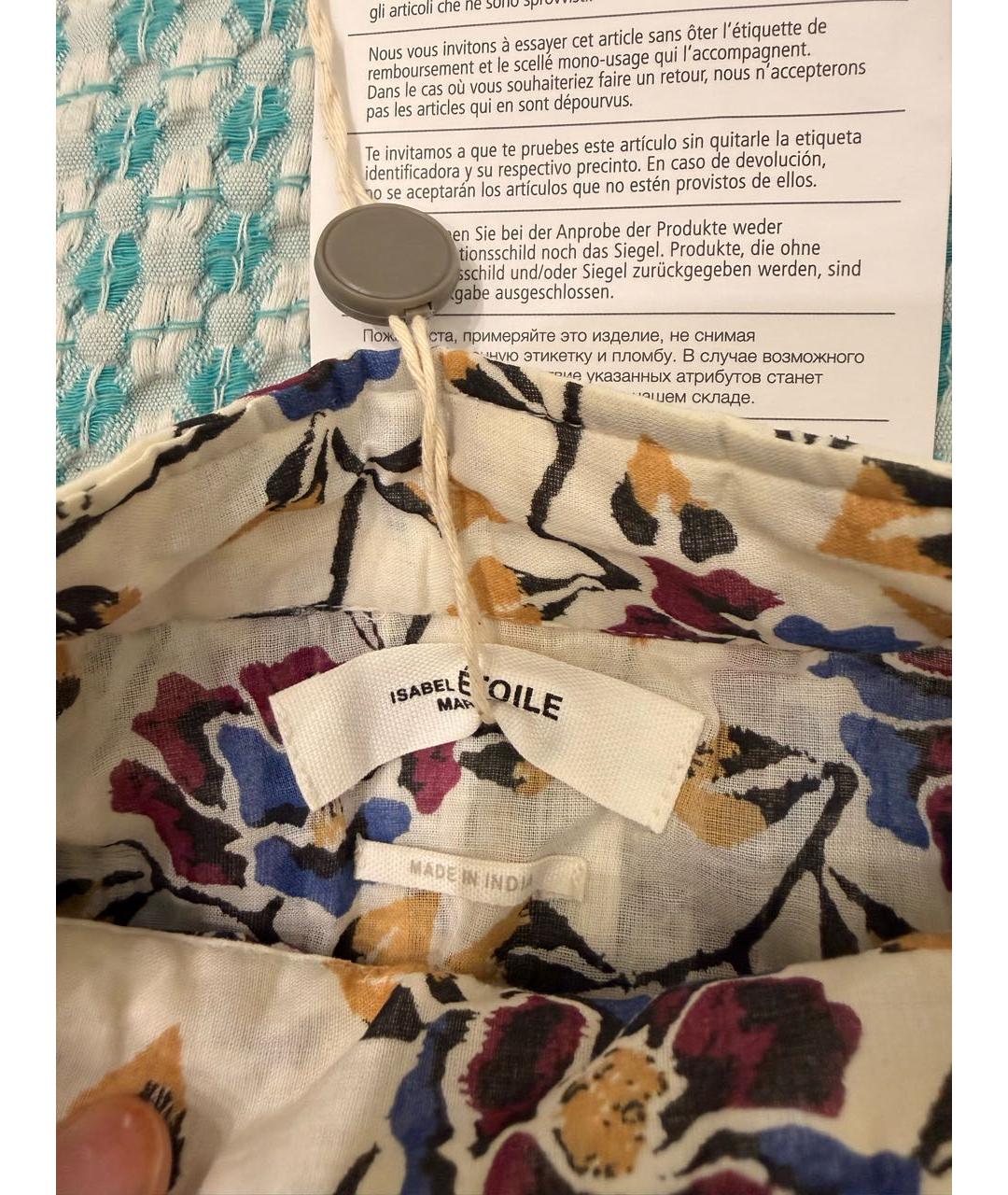 ISABEL MARANT ETOILE Мульти хлопковая блузы, фото 3