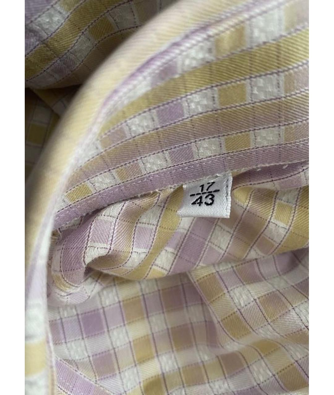 ALEXANDER MCQUEEN Мульти хлопковая кэжуал рубашка, фото 4