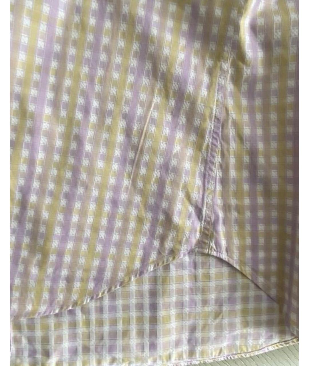 ALEXANDER MCQUEEN Мульти хлопковая кэжуал рубашка, фото 6