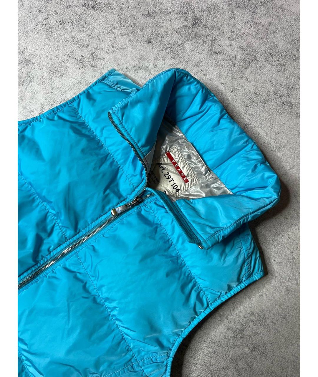 PRADA Голубой жилет, фото 3