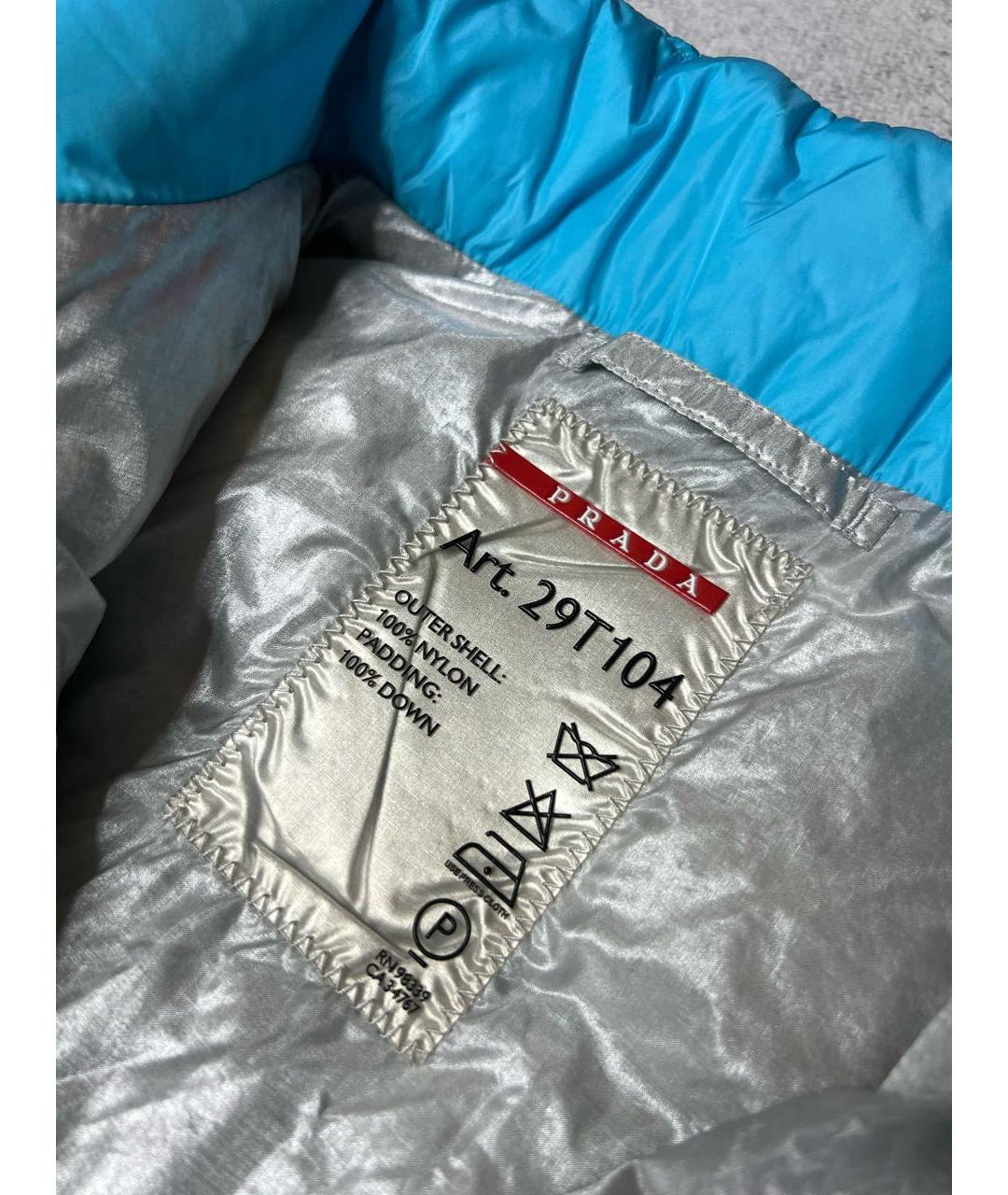 PRADA Голубой жилет, фото 5