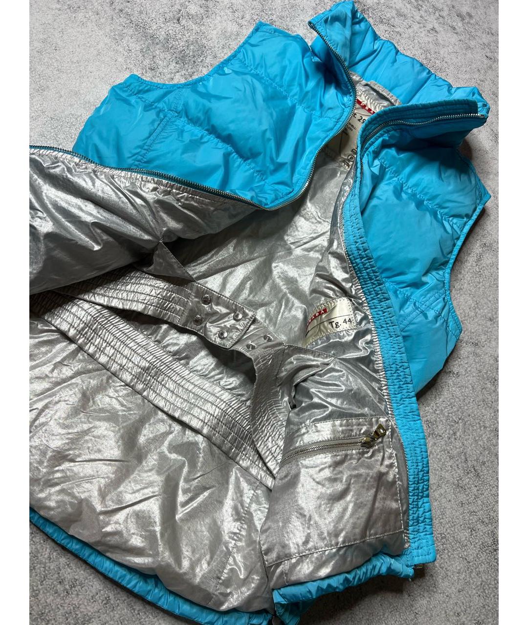 PRADA Голубой жилет, фото 7