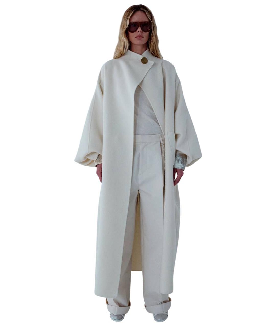 DARKPARK Белые хлопковые брюки широкие, фото 2