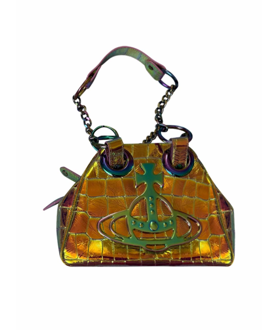 VIVIENNE WESTWOOD Мульти кожаная сумка через плечо, фото 1