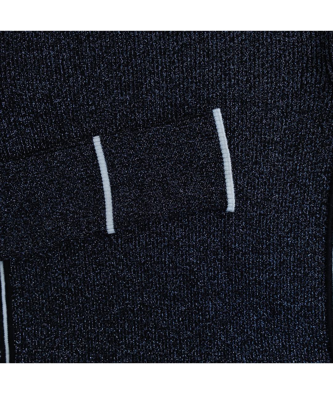 OFF-WHITE Серебряное вискозное повседневное платье, фото 5