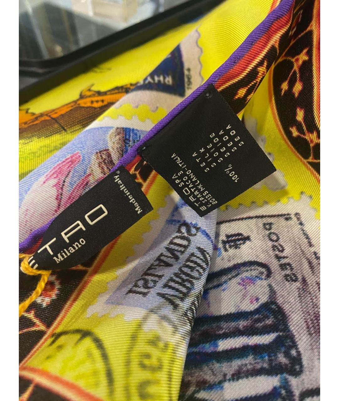 ETRO Шелковый платок, фото 4
