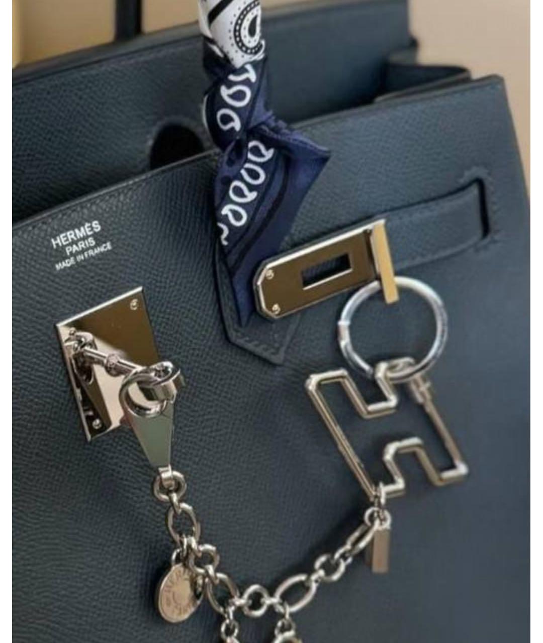 HERMES Серебрянный брелок, фото 3