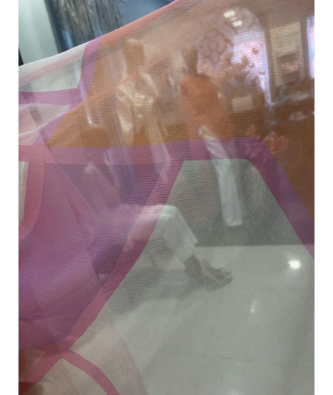 FERRAGAMO Мульти шелковый платок, фото 4