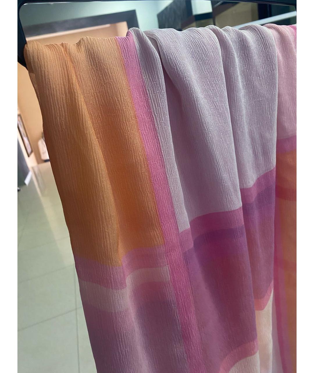 FERRAGAMO Мульти шелковый платок, фото 2