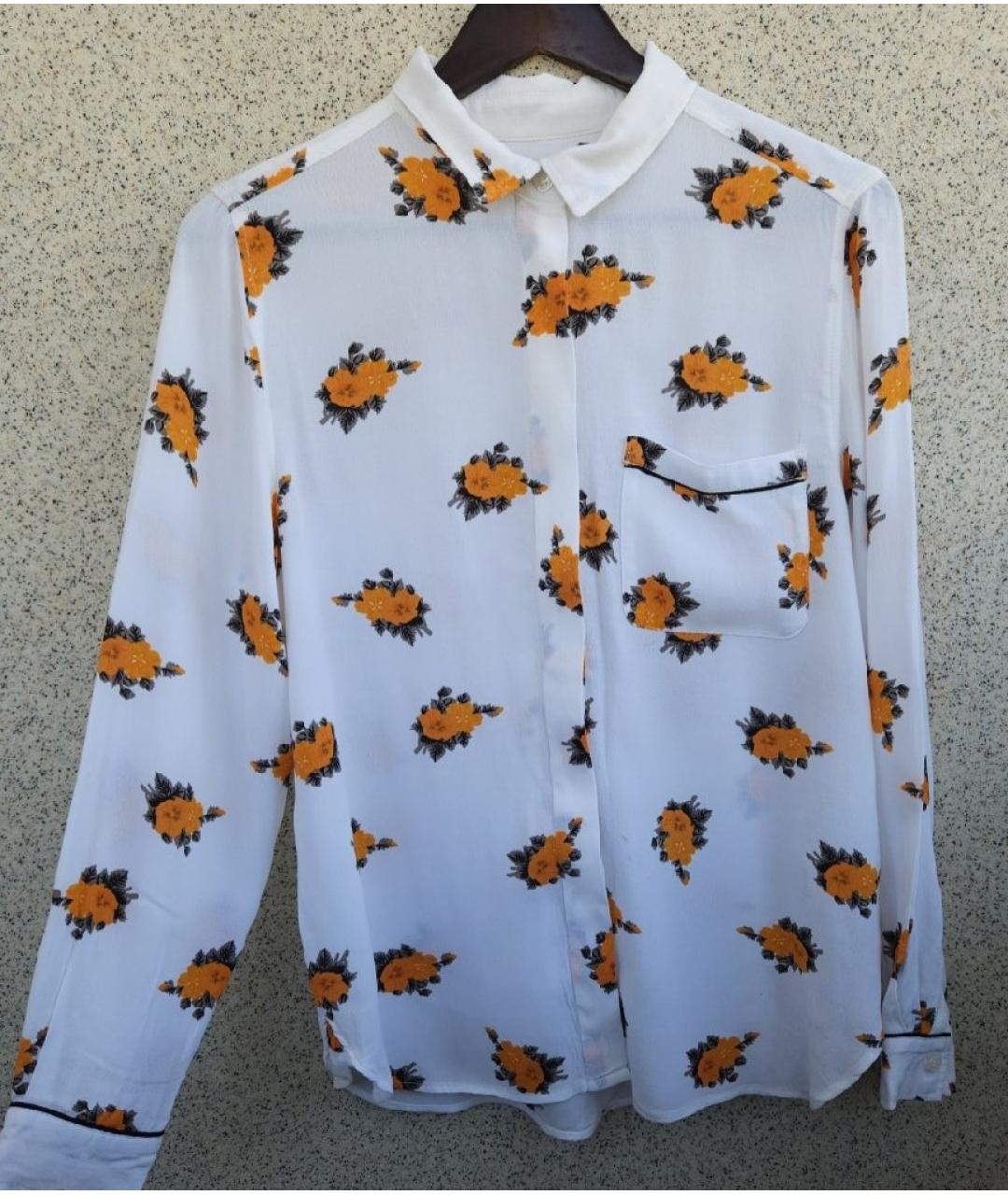 GANNI Мульти вискозная рубашка, фото 2