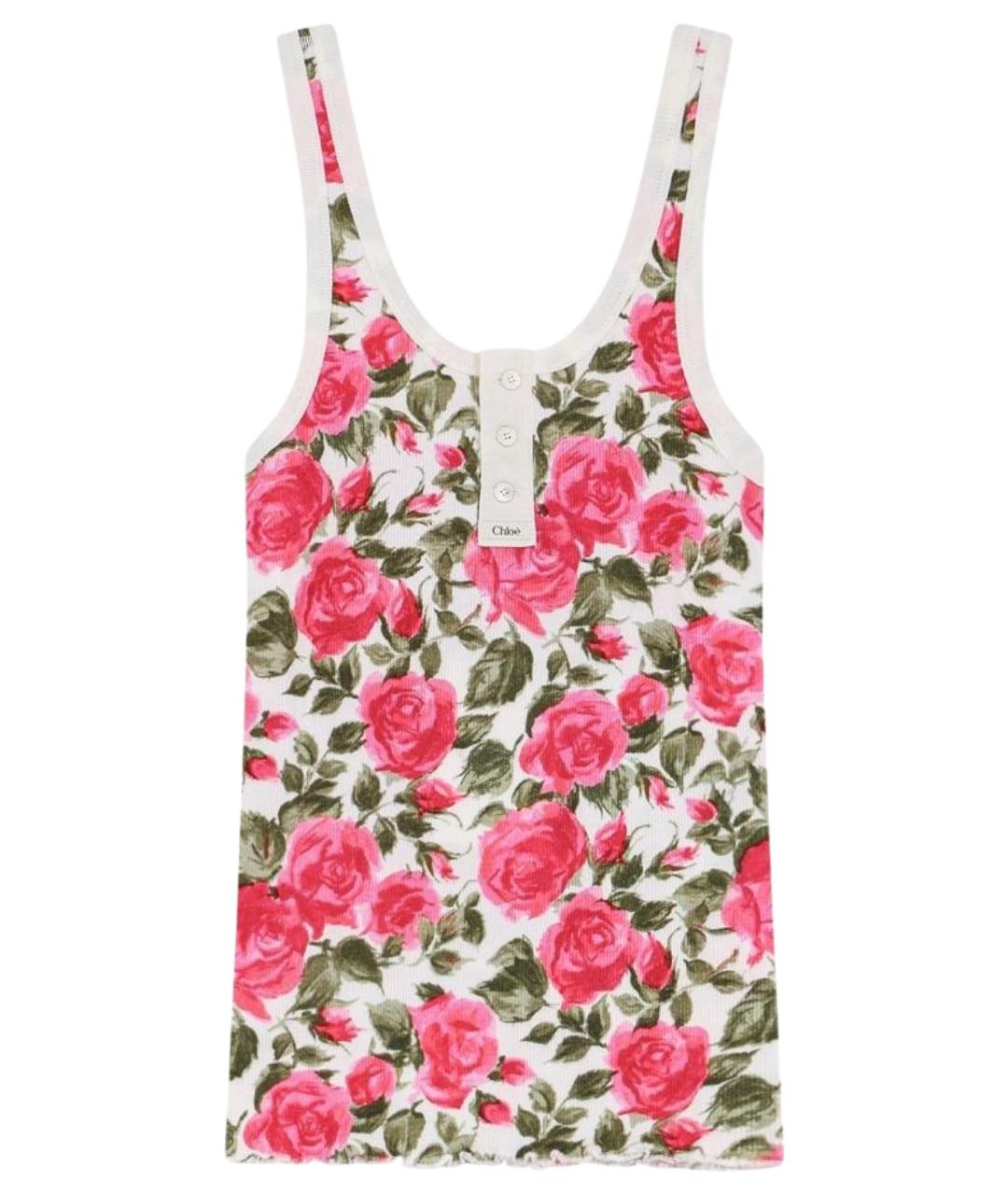 CHLOE Мульти хлопковая майка, фото 1