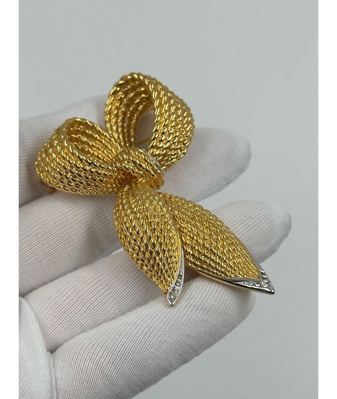 BALMAIN Золотая позолоченная булавка / брошь, фото 3