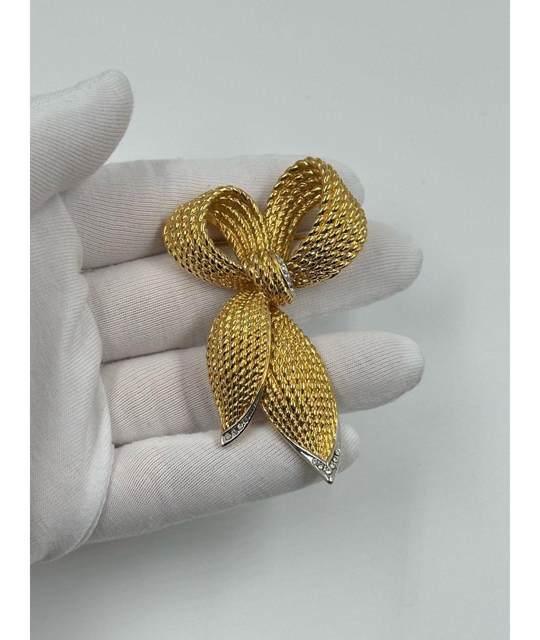 BALMAIN Золотая позолоченная булавка / брошь, фото 2