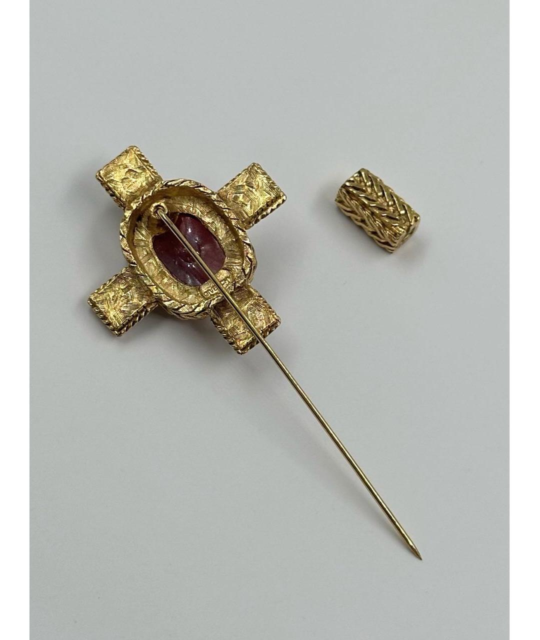 GIVENCHY Мульти позолоченная булавка / брошь, фото 6