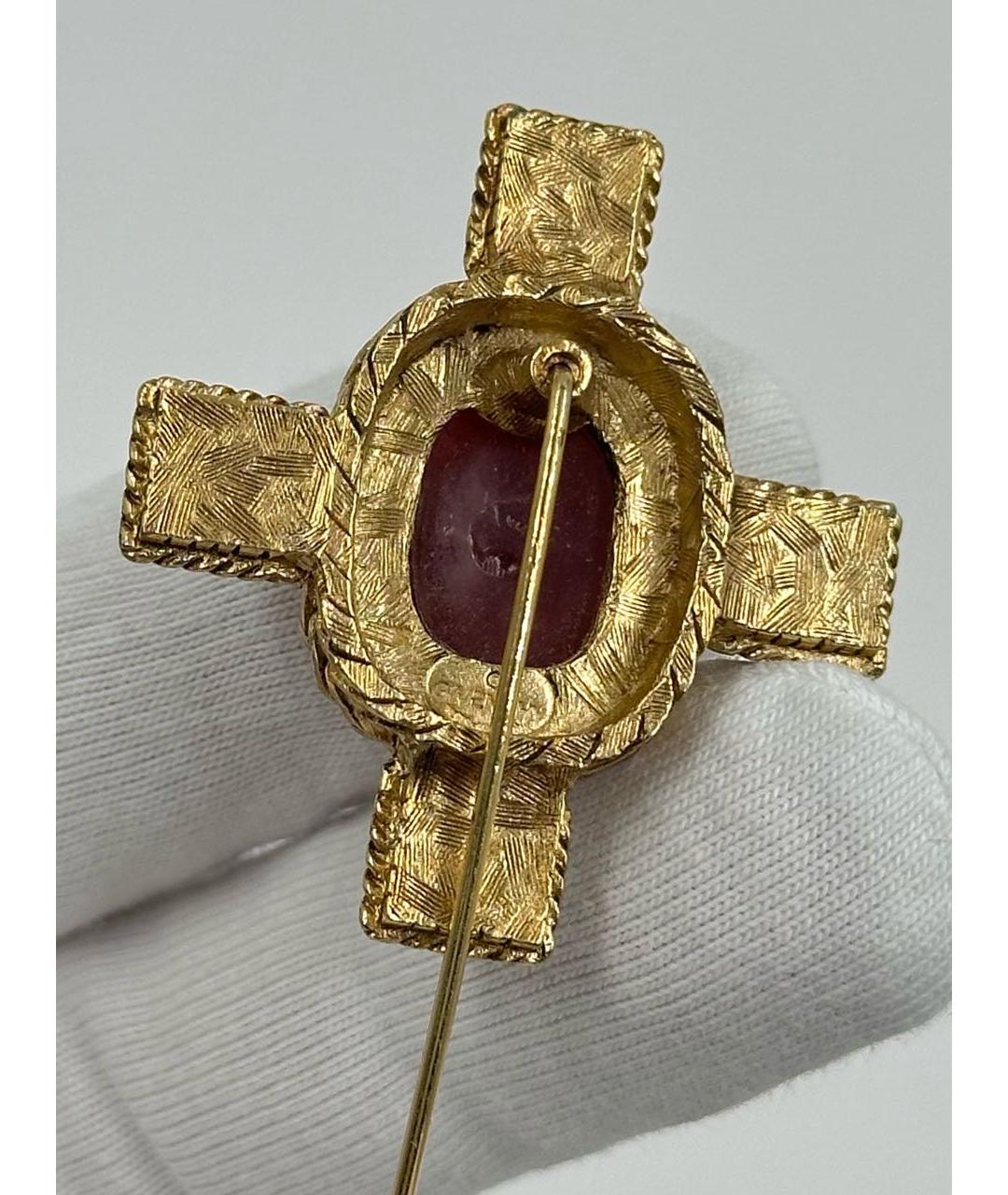 GIVENCHY Мульти позолоченная булавка / брошь, фото 5