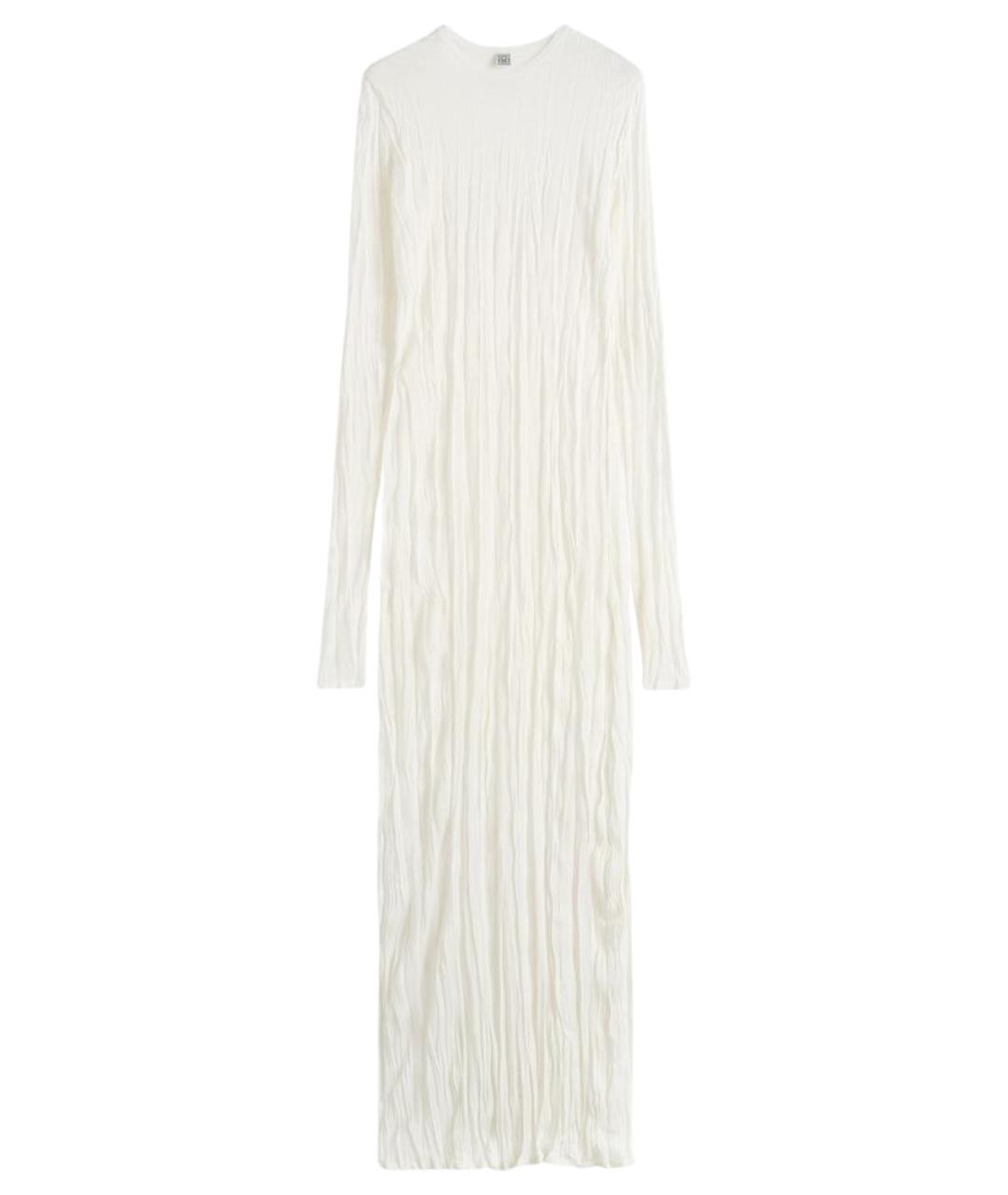 TOTEME Белое повседневное платье, фото 1