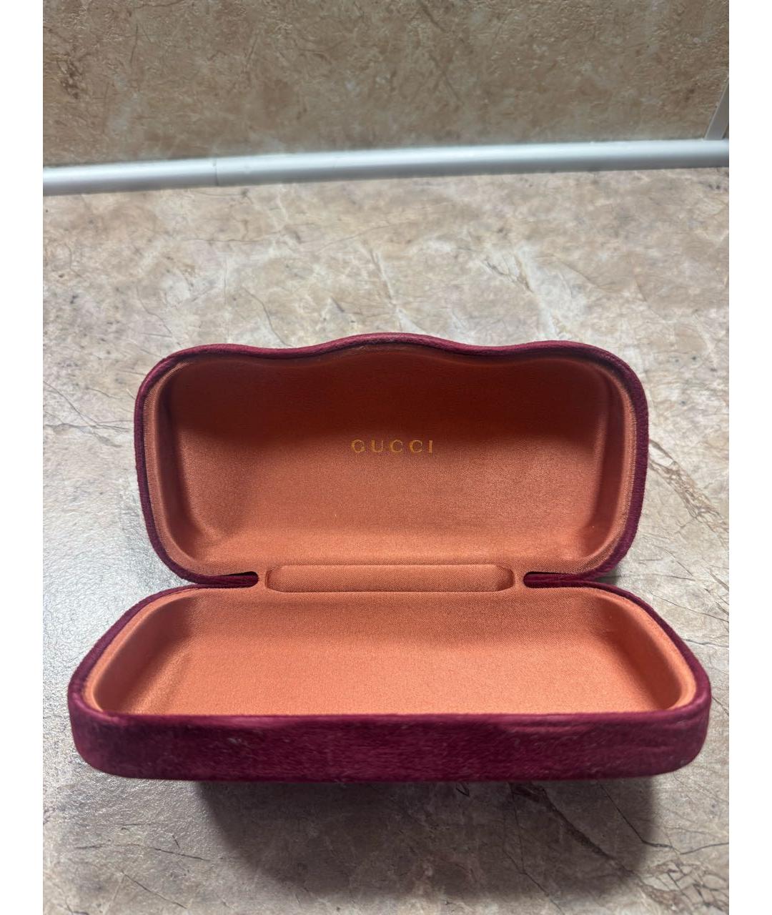 GUCCI Черные пластиковые солнцезащитные очки, фото 4