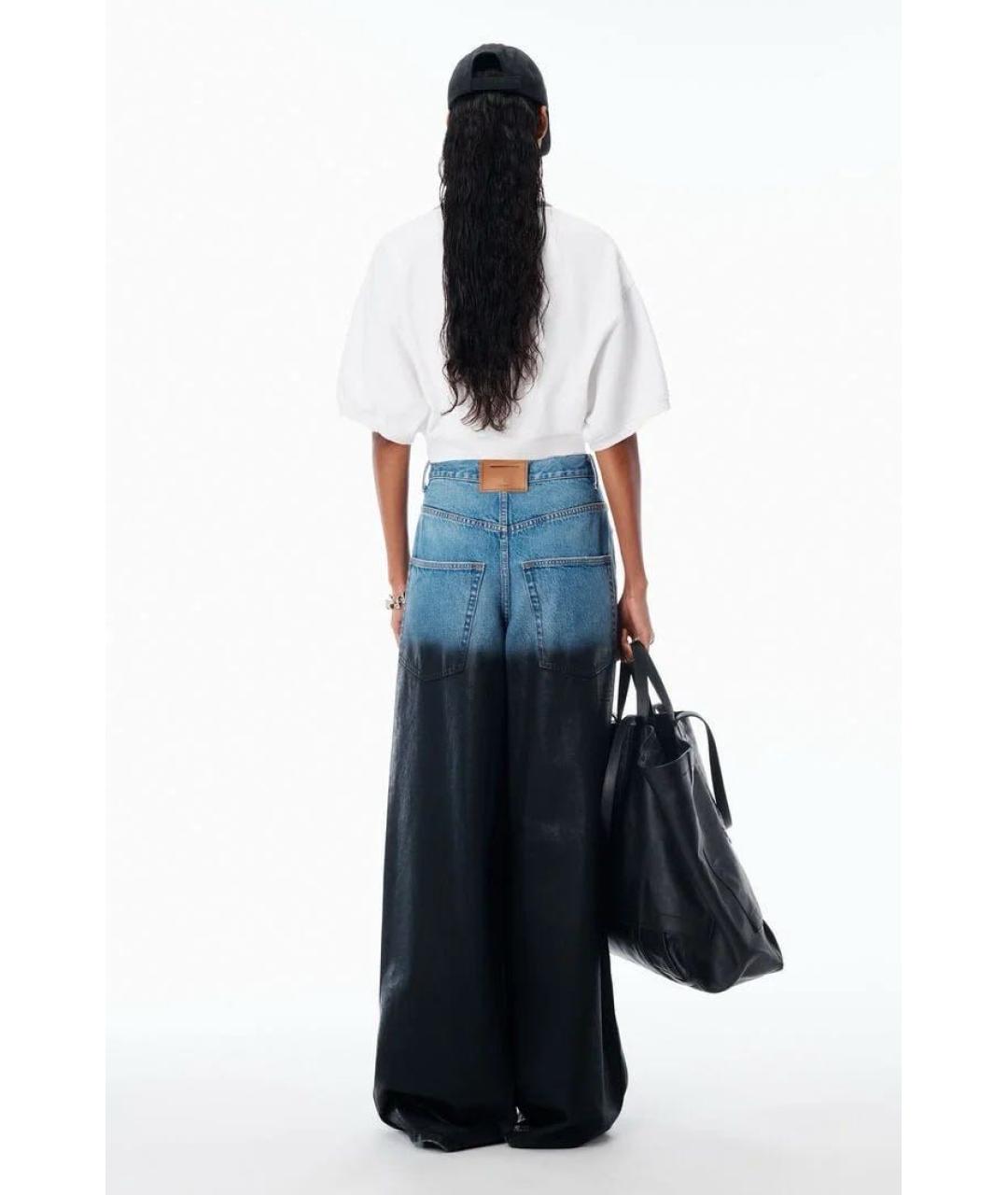 ALEXANDER WANG Белая хлопковая футболка, фото 3