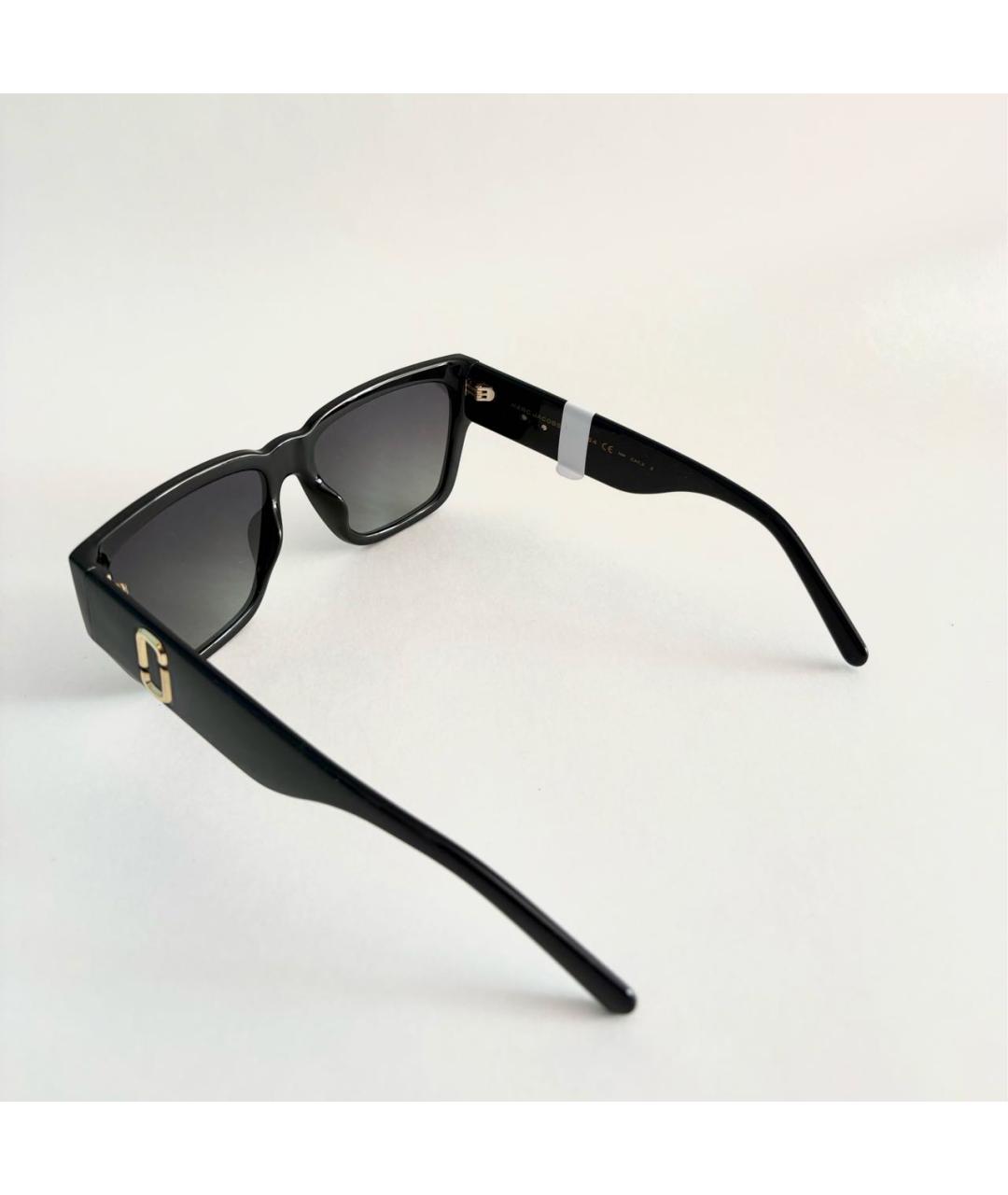 MARC JACOBS Черные пластиковые солнцезащитные очки, фото 3