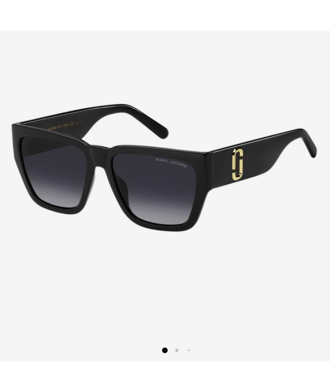 MARC JACOBS Черные пластиковые солнцезащитные очки, фото 8