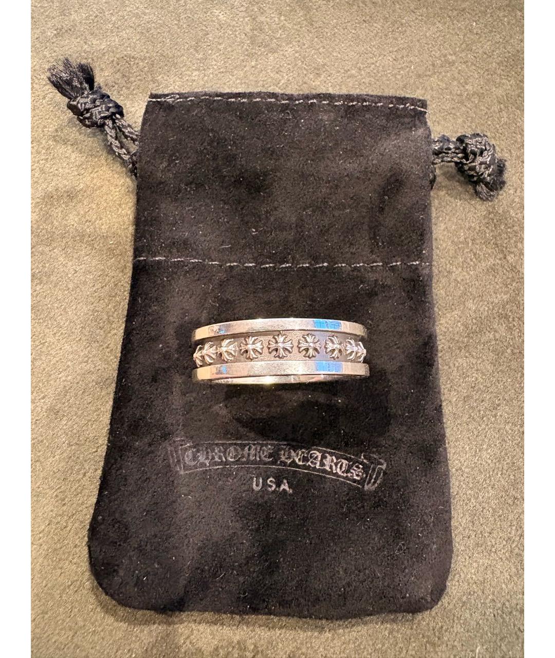 CHROME HEARTS Серебряное серебряное кольцо, фото 2